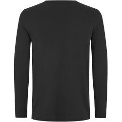 ID 5002 Interlock T-shirt �kologisk l/� Sort