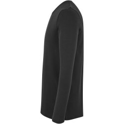 ID 5002 Interlock T-shirt �kologisk l/� Sort