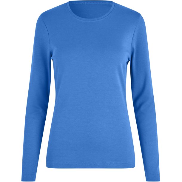 ID 5003 Interlock T-shirt �kologisk l/� dame Azur