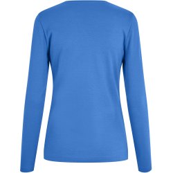ID 5003 Interlock T-shirt �kologisk l/� dame Azur