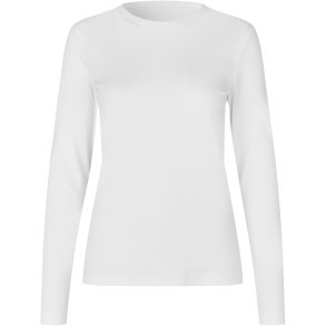 ID 5003 Interlock T-shirt �kologisk l/� dame Hvid