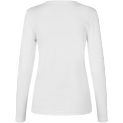 ID 5003 Interlock T-shirt �kologisk l/� dame Hvid