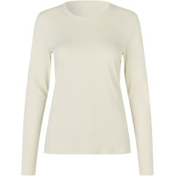 ID 5003 Interlock T-shirt �kologisk l/� dame Off-white