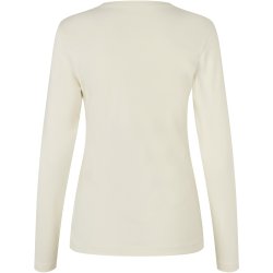 ID 5003 Interlock T-shirt �kologisk l/� dame Off-white