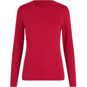 ID 5003 Interlock T-shirt �kologisk l/� dame R�d