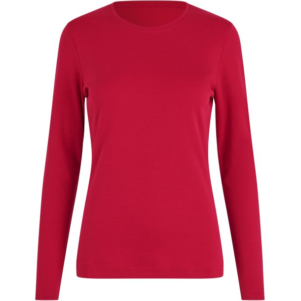 ID 5003 Interlock T-shirt �kologisk l/� dame R�d