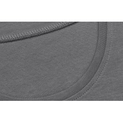 ID 5003 Interlock T-shirt �kologisk l/� dame Silver grey