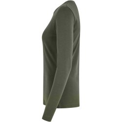 ID 5003 Interlock T-shirt �kologisk l/� dame Skovgr�n