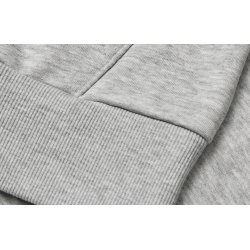 ID 6010 Hoodie �kologisk Lys gr� melange