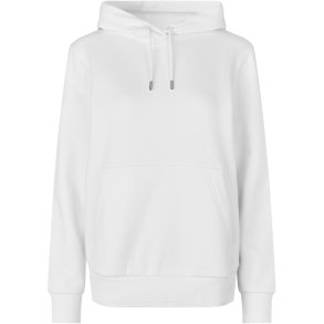 ID 6011 Hoodie �kologisk dame Hvid