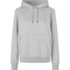 ID 6011 Hoodie �kologisk dame Lys gr� melange
