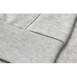 ID 6011 Hoodie �kologisk dame Lys gr� melange