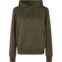 ID 6011 Hoodie �kologisk dame Oliven