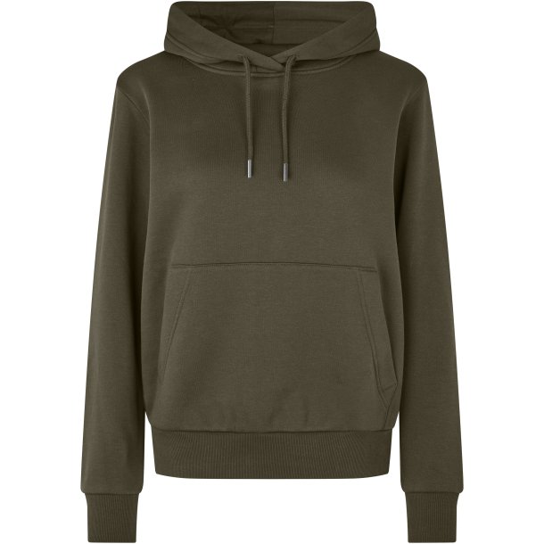 ID 6011 Hoodie �kologisk dame Oliven