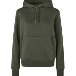 ID 6011 Hoodie �kologisk dame Skovgr�n