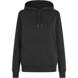 ID 6011 Hoodie �kologisk dame Sort