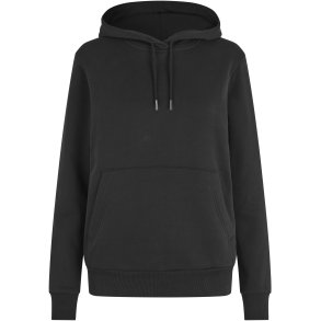 ID 6011 Hoodie �kologisk dame Sort