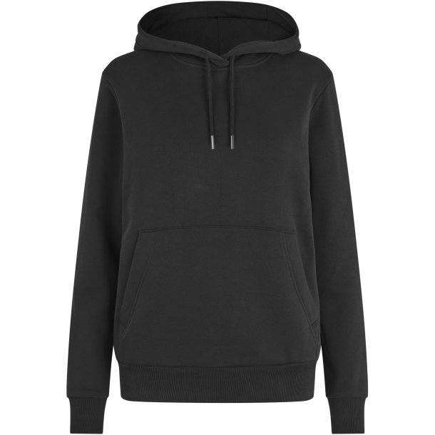 ID 6011 Hoodie �kologisk dame Sort