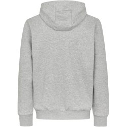 ID 6012 Hoodie �kologisk lynl�s Lys gr� melange