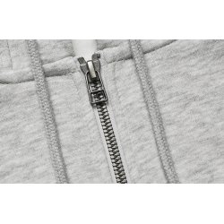 ID 6012 Hoodie �kologisk lynl�s Lys gr� melange