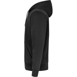 ID 6012 Hoodie �kologisk lynl�s Sort