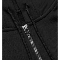 ID 6012 Hoodie �kologisk lynl�s Sort