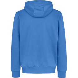 ID 6012 Hoodie �kologisk zip Azur