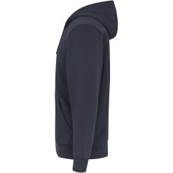 ID 6012 Hoodie �kologisk zip Navy