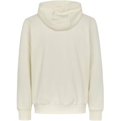 ID 6012 Hoodie �kologisk zip Off-white
