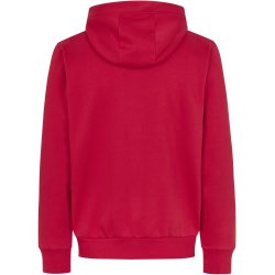 ID 6012 Hoodie �kologisk zip R�d