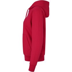 ID 6013 Hoodie �kologisk lynl�s dame R�d