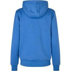 ID 6013 Hoodie �kologisk zip dame Azur