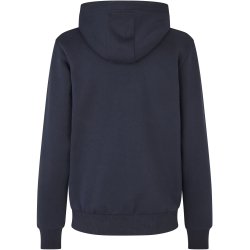 ID 6013 Hoodie �kologisk zip dame Navy