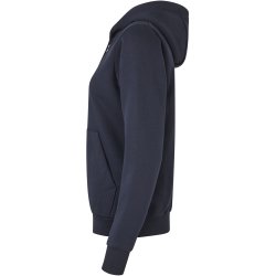 ID 6013 Hoodie �kologisk zip dame Navy
