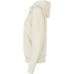 ID 6013 Hoodie �kologisk zip dame Off-white