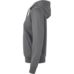 ID 6013 Hoodie �kologisk zip dame Silver grey