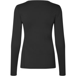 ID G11003 GEYSER active T-shirt  l/s  dame Sort