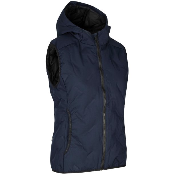 ID G11031 GEYSER quilted vest  dame Navy