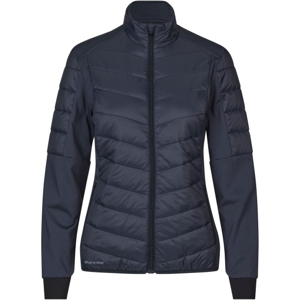 ID G11032 GEYSER hybrid jacket  dame Navy