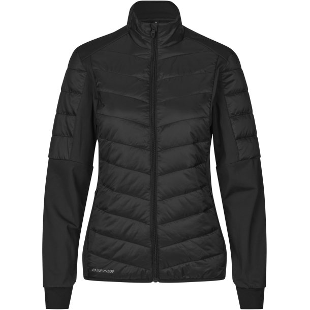 ID G11032 GEYSER hybrid jacket  dame Sort