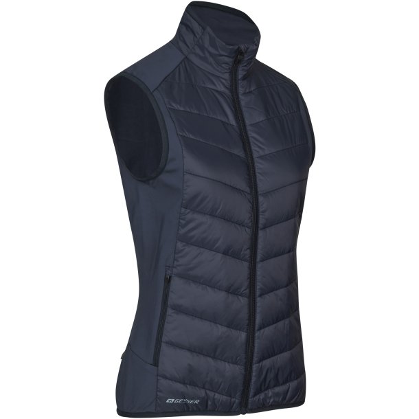 ID G11033 GEYSER hybrid vest  dame Navy