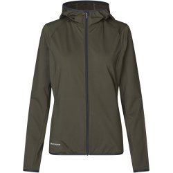 ID G11080 GEYSER stretch hoodie  dame Oliven
