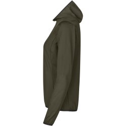 ID G11080 GEYSER stretch hoodie  dame Oliven