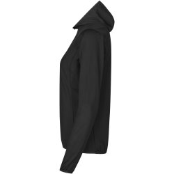 ID G11080 GEYSER stretch hoodie  dame Sort