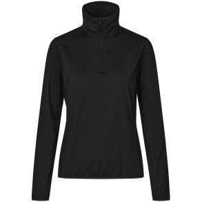 ID G11090 GEYSER stretch trainer  1/4 zip  dame Sort