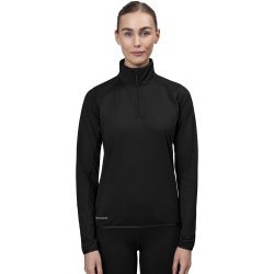 ID G11090 GEYSER stretch trainer  1/4 zip  dame Sort