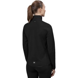 ID G11090 GEYSER stretch trainer  1/4 zip  dame Sort