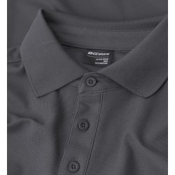 ID G21006 GEYSER polo shirt  functional Silver grey