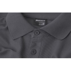 ID G21006 GEYSER polo shirt  functional Silver grey