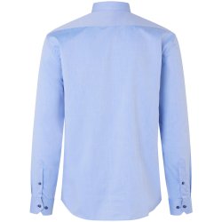 ID S370 SEVEN SEAS Fine Twill Contrast  modern Lys blå